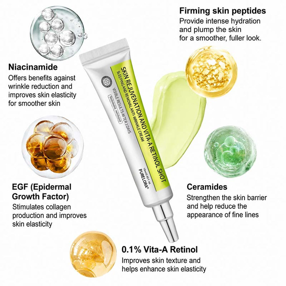 [🔥Last day 70% off] Purelora® Botox and Retinol Injection - Eraser for deep wrinkles, sagging cheeks and puffy eyes