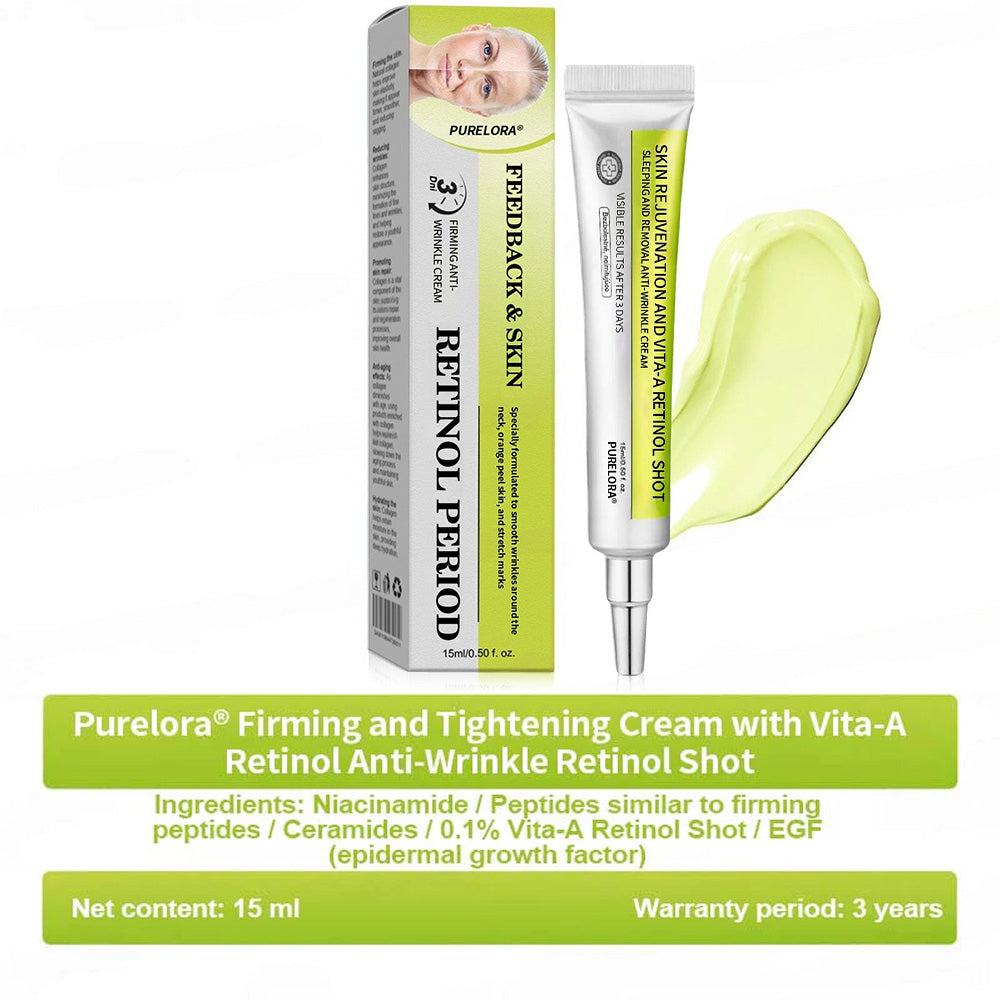 [🔥Last day 70% off] Purelora® Botox and Retinol Injection - Eraser for deep wrinkles, sagging cheeks and puffy eyes