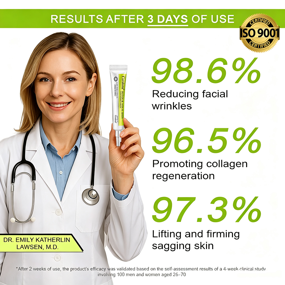 👍🌟🌿Curalona® Wrinkle-Lift Tightening cream - Last Day Promotion 70% OFF