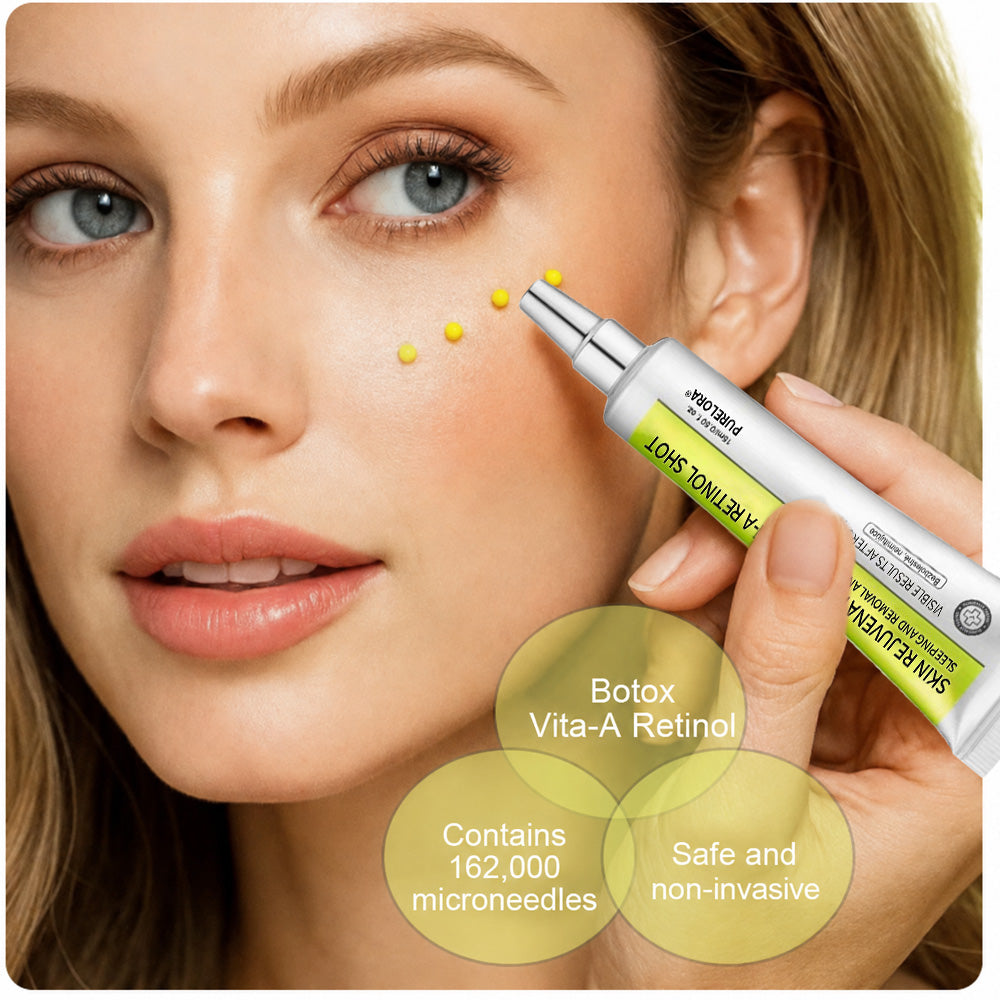 [🔥Last day 70% off] Purelora® Botox and Retinol Injection - Eraser for deep wrinkles, sagging cheeks and puffy eyes